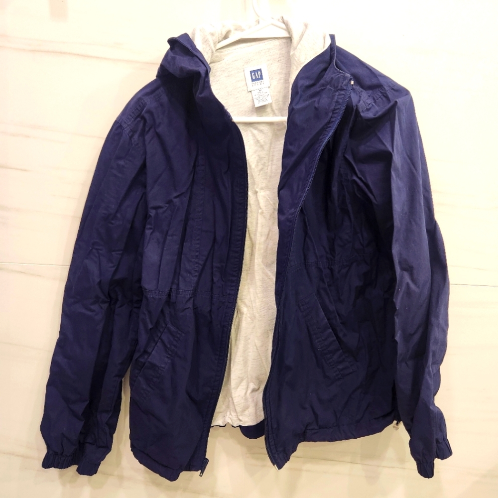 GAP Woen's Navy Rain Jacket